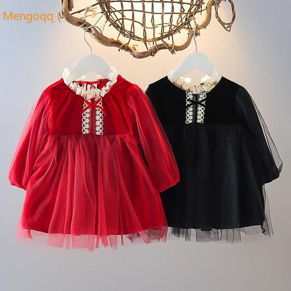 girl's dresses toddler kids baby girls full sleeve solid mesh knee-length dress children casual autumn clothes 18m-5y, Red;yellow
girl's dresses toddler kids baby girls full sleeve solid mesh knee-length dress children casual autumn clothes 18m-5y, Red;yellow