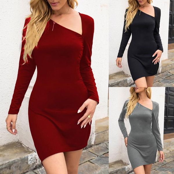 casual dresses bodycon mini dress for work wear ol solid color red black gray slim wrap shift bandage autumn spring business
casual dresses bodycon mini dress for work wear ol solid color red black gray slim wrap shift bandage autumn spring business