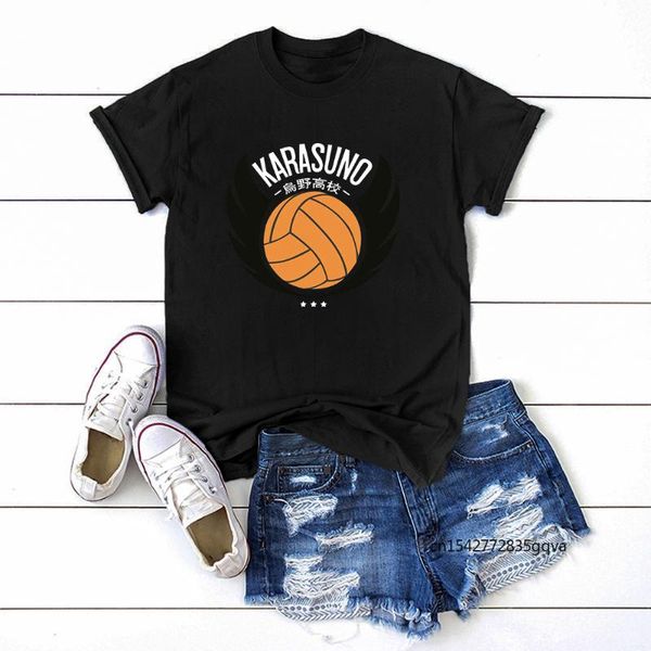 women's t-shirt haikyuu karasuno logo printed t-shirts women fashion casual creativity summer tshirt comfortable tshirts female, White
women's t-shirt haikyuu karasuno logo printed t-shirts women fashion casual creativity summer tshirt comfortable tshirts female, White