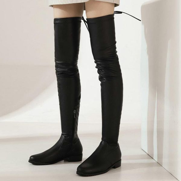 boots autumn fashion women long comfy flat with black over the knee round toe zip concise flocking winter shoes
boots autumn fashion women long comfy flat with black over the knee round toe zip concise flocking winter shoes