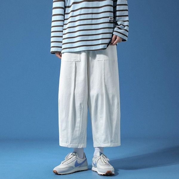 men's pants spring summer wide-leg fashion solid color casual men streetwear korean loose hip-hop straight-leg mens, Black
men's pants spring summer wide-leg fashion solid color casual men streetwear korean loose hip-hop straight-leg mens, Black