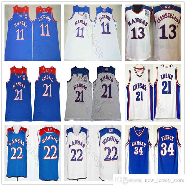 ncaa kansas jayhawks college joel #21 embiid jersey josh 11 jackson andrew 22 wiggins paul 34 pierce wilt 13 chamberlain basketball jerseys, Black
ncaa kansas jayhawks college joel #21 embiid jersey josh 11 jackson andrew 22 wiggins paul 34 pierce wilt 13 chamberlain basketball jerseys, Black