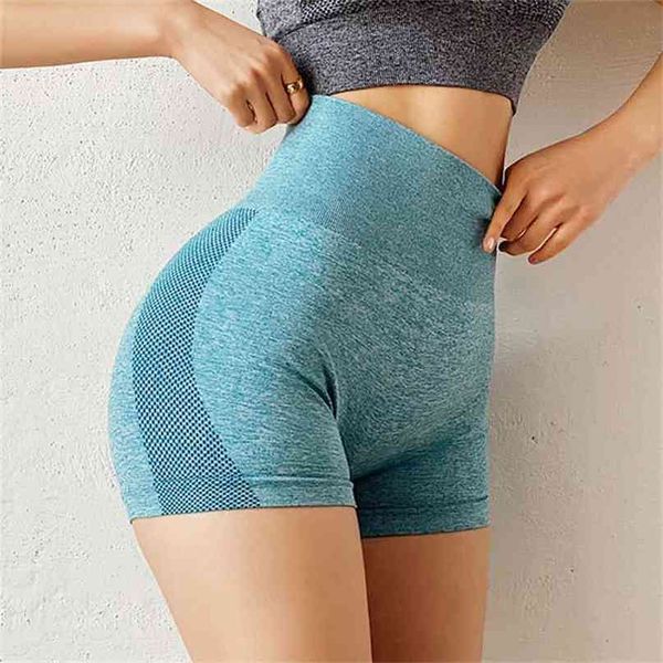 athvotar seamless shorts women summer push up high waist fitness slim soild color workout femme 210722, Black
athvotar seamless shorts women summer push up high waist fitness slim soild color workout femme 210722, Black
