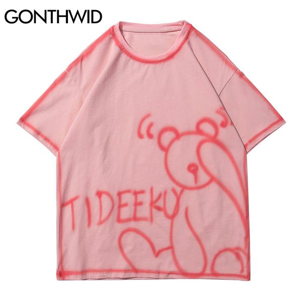 gonthwid tees shirts streetwear hip hop graffiti bear tie dye tshirts harajuku fashion short sleeve casual loose t-shirts c0315, White;black
gonthwid tees shirts streetwear hip hop graffiti bear tie dye tshirts harajuku fashion short sleeve casual loose t-shirts c0315, White;black