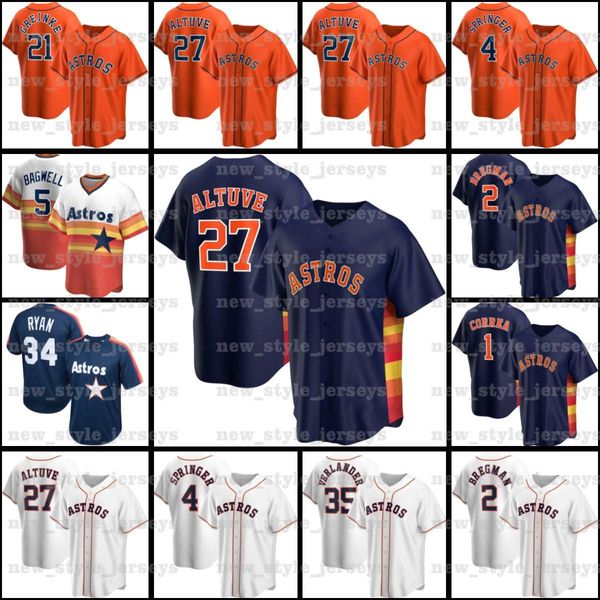 27 jose altuve 4 george springer 1 carlos correa nolan ryan justin verlander alex bregman z11 zack greinke yordan álvarez baseball jerseys, Blue;black
27 jose altuve 4 george springer 1 carlos correa nolan ryan justin verlander alex bregman z11 zack greinke yordan álvarez baseball jerseys, Blue;black