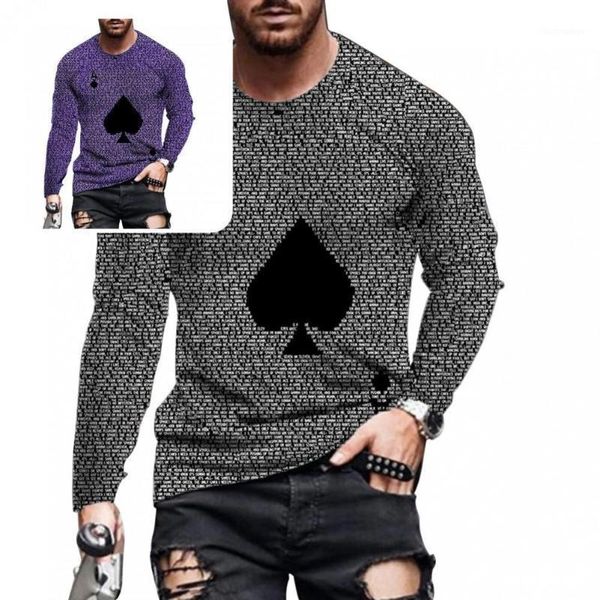 men's casual shirts stretchy round neck stylish playing card full sleeve shirt for home, White;black
men's casual shirts stretchy round neck stylish playing card full sleeve shirt for home, White;black