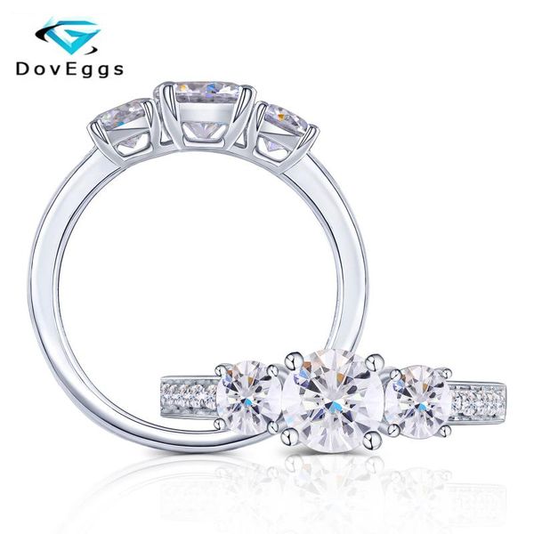 cluster rings doveggs sterling solid 925 silver daily wear 3-stone ring classic center 4mm-5.5mm-4mm fg color moissanite gifts, Golden;silver
cluster rings doveggs sterling solid 925 silver daily wear 3-stone ring classic center 4mm-5.5mm-4mm fg color moissanite gifts, Golden;silver