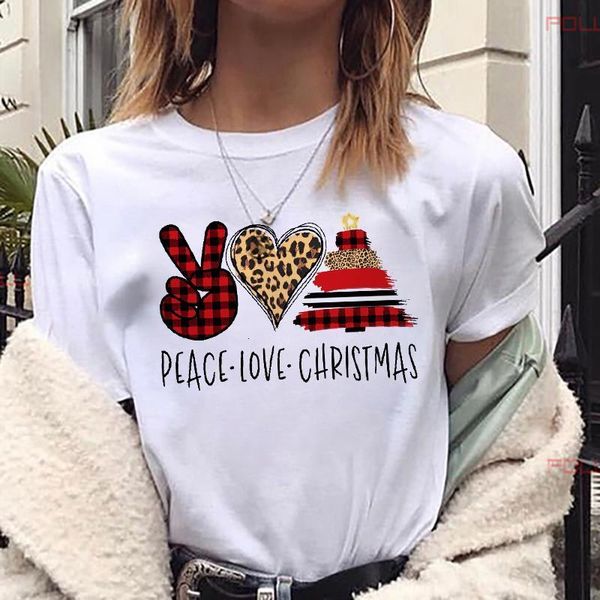 fashion t shirt woman tshirt leopard peace love christmas streetwear casual o-neck t-shirt summer female tee shirts, White
fashion t shirt woman tshirt leopard peace love christmas streetwear casual o-neck t-shirt summer female tee shirts, White