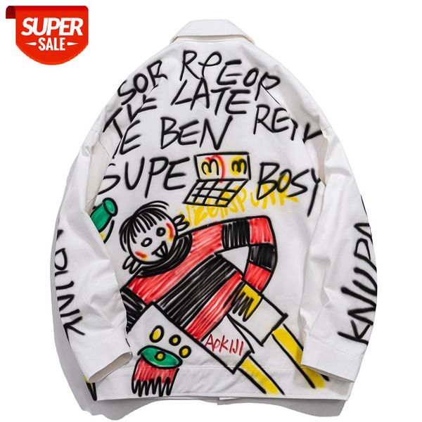 Hip Hop Retro Hand-Painted Pattern Long Sleeve Shirts Mens Harajuku National Style Knitted Shirt Streetwear Snap Button Shirt #sH1S, White;black
Hip Hop Retro Hand-Painted Pattern Long Sleeve Shirts Mens Harajuku National Style Knitted Shirt Streetwear Snap Button Shirt #sH1S, White;black