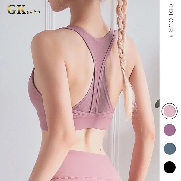 gym clothing gymkm fashion high stretch yoga bra breathable sport vest beauty back underwear running athletic workout fitness nylon top, White;black
gym clothing gymkm fashion high stretch yoga bra breathable sport vest beauty back underwear running athletic workout fitness nylon top, White;black
