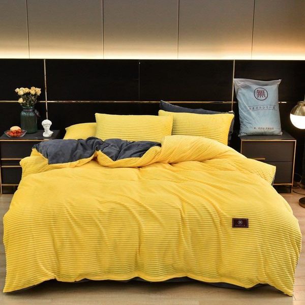 bedding sets simple set solid color keep warm duvet cover comforter ab side double juego de cama bedroom textile dj60bs
bedding sets simple set solid color keep warm duvet cover comforter ab side double juego de cama bedroom textile dj60bs