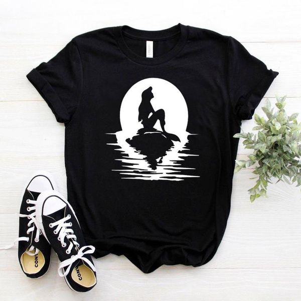 mermaid princess print women tshirt cotton hipster funny t-shirt gift lady yong girl tee drop ship zy-461, White
mermaid princess print women tshirt cotton hipster funny t-shirt gift lady yong girl tee drop ship zy-461, White
