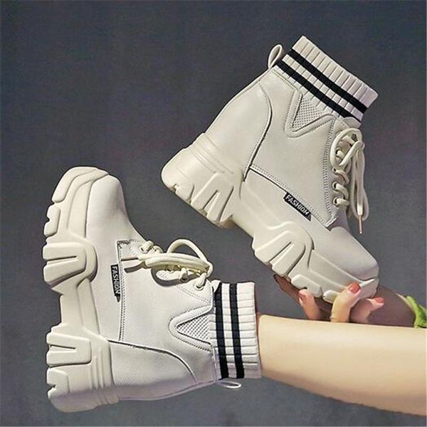 boots women's short autumn winter plush warm platform high heeled shoes 9.5cm internal increase ankle zapatos de mujer, Black
boots women's short autumn winter plush warm platform high heeled shoes 9.5cm internal increase ankle zapatos de mujer, Black