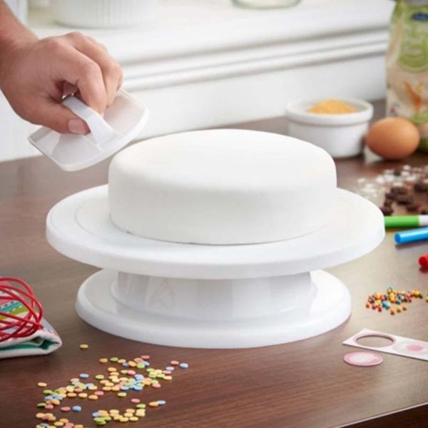 baking & pastry tools creative cake base decorating rotating stand sugar craft turntable platform cupcake swivel plate revolving home bake
baking & pastry tools creative cake base decorating rotating stand sugar craft turntable platform cupcake swivel plate revolving home bake