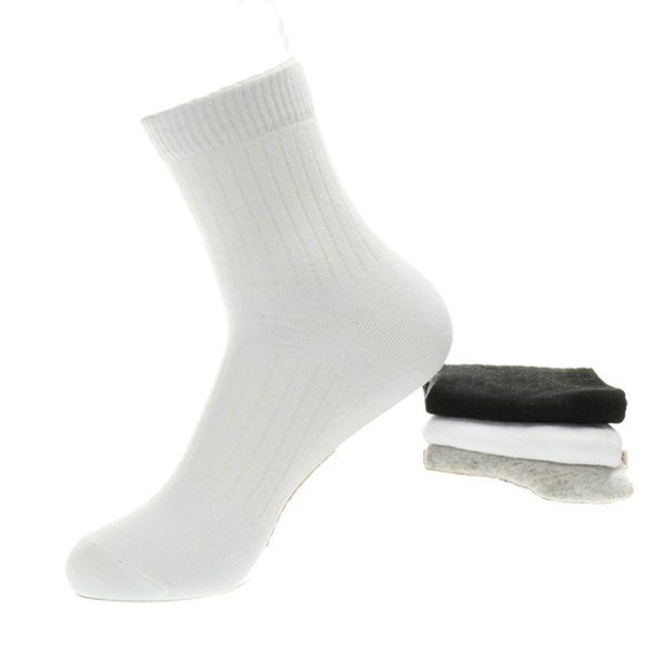 men's socks spring and summer long tube white solid color cotton deodorant sports sock men, Black
men's socks spring and summer long tube white solid color cotton deodorant sports sock men, Black