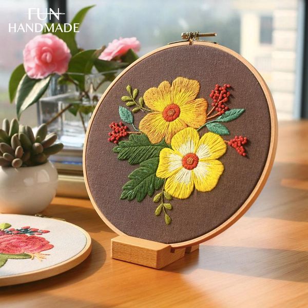 other arts and crafts diy vintage flowers embroidery kit materials package handmade cross stitch christmas home decor friend gift
other arts and crafts diy vintage flowers embroidery kit materials package handmade cross stitch christmas home decor friend gift