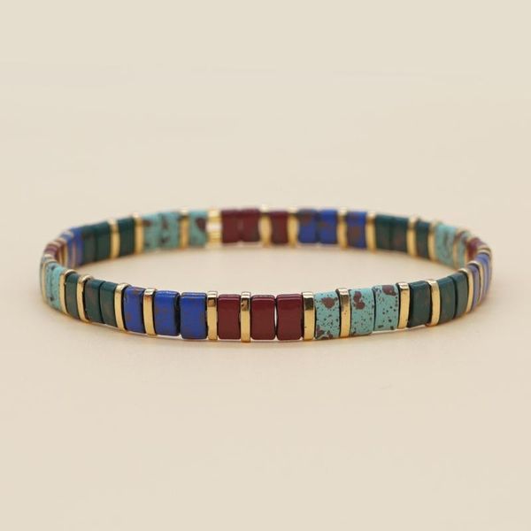 charm bracelets go2boho 2021 tila beads pulsera femme jewelry hematite stone beaded for men enamelled tile bracelet women, Golden;silver
charm bracelets go2boho 2021 tila beads pulsera femme jewelry hematite stone beaded for men enamelled tile bracelet women, Golden;silver