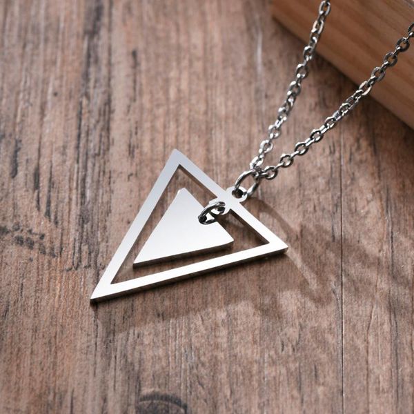chains men neckacel pendant ,stainless steel triangle neclace, geometric necklace,men street jewelry, Silver
chains men neckacel pendant ,stainless steel triangle neclace, geometric necklace,men street jewelry, Silver
