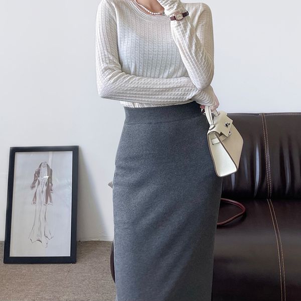 skirts friendly cotton back split mid length women's 2021 early autumn knitted skirt simple casual hip wrap skirt, Black
skirts friendly cotton back split mid length women's 2021 early autumn knitted skirt simple casual hip wrap skirt, Black
