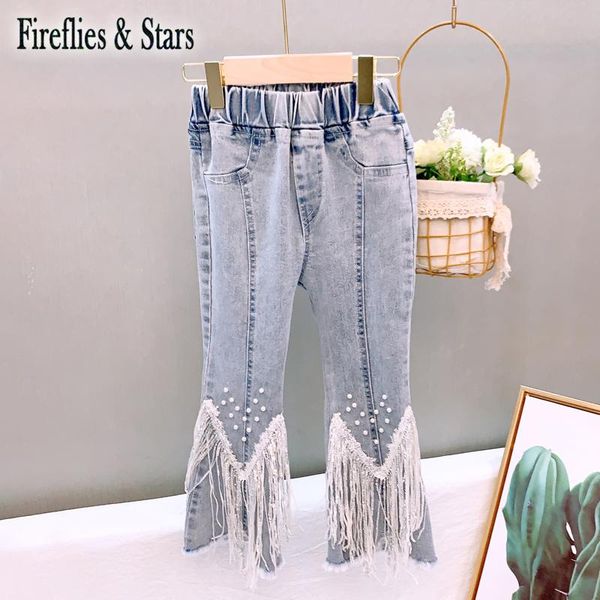 jeans spring autumn girls denim pants baby flare trousers kids bottoms children fashion sequin tassel rivet 3 to 9 yrs, Blue
jeans spring autumn girls denim pants baby flare trousers kids bottoms children fashion sequin tassel rivet 3 to 9 yrs, Blue