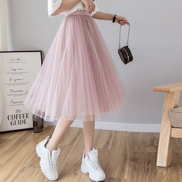 skirts tulle womens midi pleated skirt women 2021 spring summer korean elastic high waist mesh tut, Black
skirts tulle womens midi pleated skirt women 2021 spring summer korean elastic high waist mesh tut, Black