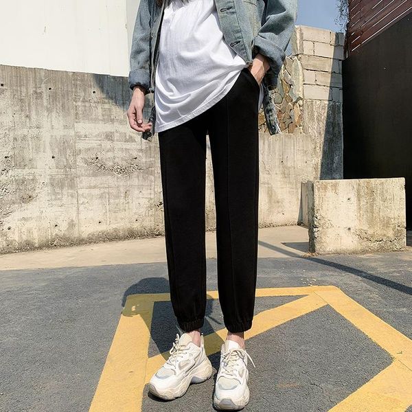 spring new cotton maternity pants belly straight loose sweatpants clothes for pregnant women sports casual pregnancy, White
spring new cotton maternity pants belly straight loose sweatpants clothes for pregnant women sports casual pregnancy, White