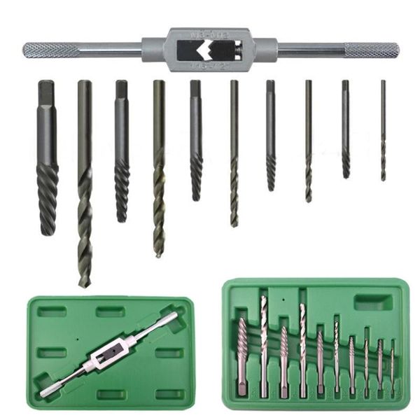 professional drill bits 11pc damaged screw extractor wrench stud remover broken speed out guide set easy bolt tool kits
professional drill bits 11pc damaged screw extractor wrench stud remover broken speed out guide set easy bolt tool kits