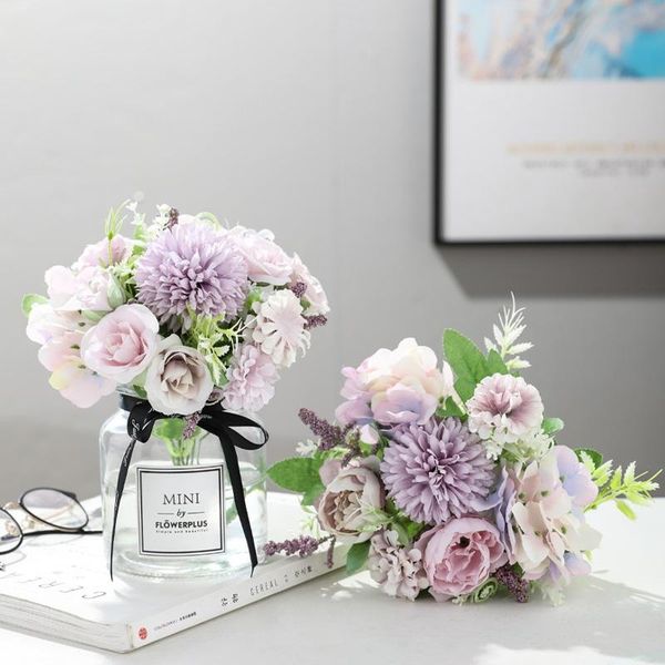 decorative flowers & wreaths decoration with artificial rose peony silk small bouquet party spring wedding fake
decorative flowers & wreaths decoration with artificial rose peony silk small bouquet party spring wedding fake