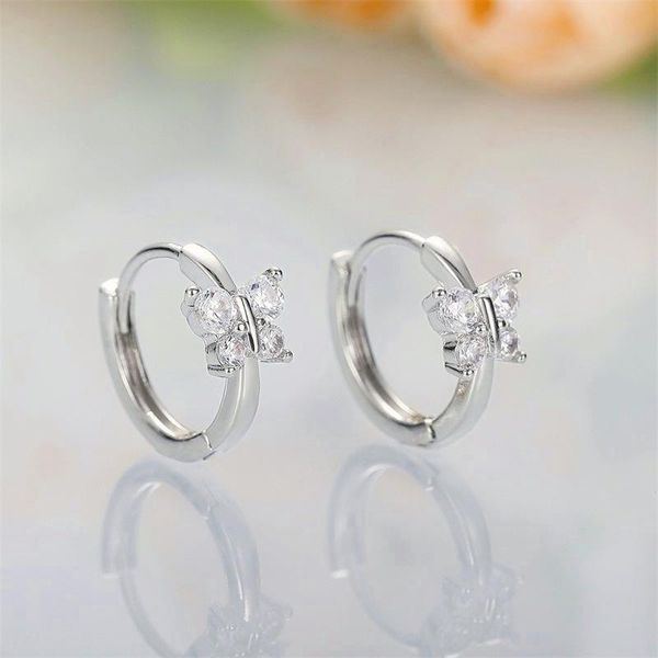 hoop & huggie caoshi unique fashion women butterfly delicate earrings sliver color stylish party jewelry versatile accessories, Golden;silver
hoop & huggie caoshi unique fashion women butterfly delicate earrings sliver color stylish party jewelry versatile accessories, Golden;silver
