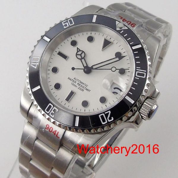 wristwatches bliger men watch glide lock brushed oyster band black edge hand 40mm white selfwinding 21 jewels miyota 8215, Slivery;brown
wristwatches bliger men watch glide lock brushed oyster band black edge hand 40mm white selfwinding 21 jewels miyota 8215, Slivery;brown