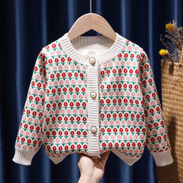 pullover baby girl sweater fashion floral knitted cardigan jacket kids chidlren toddler pearl button sweaters for autumn winter gifts, Blue
pullover baby girl sweater fashion floral knitted cardigan jacket kids chidlren toddler pearl button sweaters for autumn winter gifts, Blue