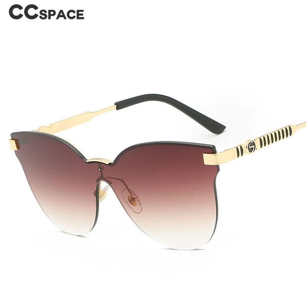 sunglasses 47464 for lady rimless one lens cat eye gradient fashion men women shades uv400 vintage glasses, White;black
sunglasses 47464 for lady rimless one lens cat eye gradient fashion men women shades uv400 vintage glasses, White;black