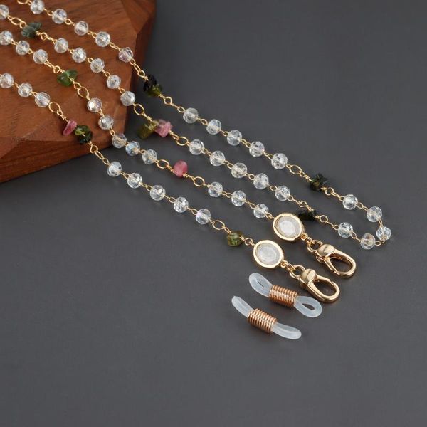 sunglasses frames sanying m94401 accessories beads chain natural stone 18k gold plated diy handmade mask 76cm/lot, Silver
sunglasses frames sanying m94401 accessories beads chain natural stone 18k gold plated diy handmade mask 76cm/lot, Silver