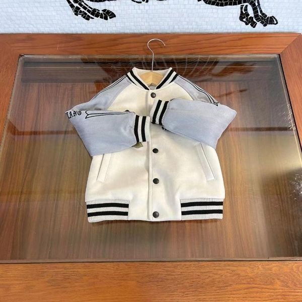 jackets high-end children's clothing boys plus velvet jacket 2021 baseball uniform winter warm embroidere, Blue;gray
jackets high-end children's clothing boys plus velvet jacket 2021 baseball uniform winter warm embroidere, Blue;gray