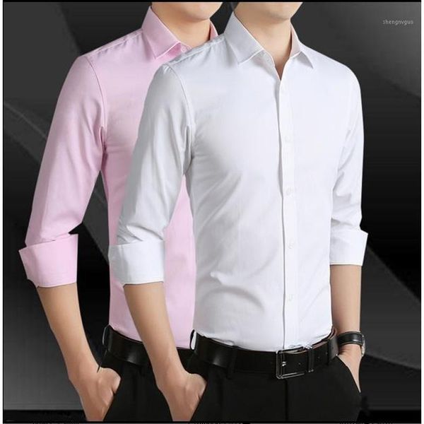 mens formal dress shirts long sleeve white pure cotton business slim fit plus size office non iron blouse men's, White;black
mens formal dress shirts long sleeve white pure cotton business slim fit plus size office non iron blouse men's, White;black
