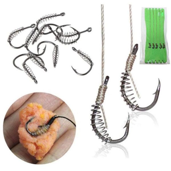 fishing hooks 10pcs barbed hook set hand spring silver carp fishhook 39cm type1-13 as picture
fishing hooks 10pcs barbed hook set hand spring silver carp fishhook 39cm type1-13 as picture