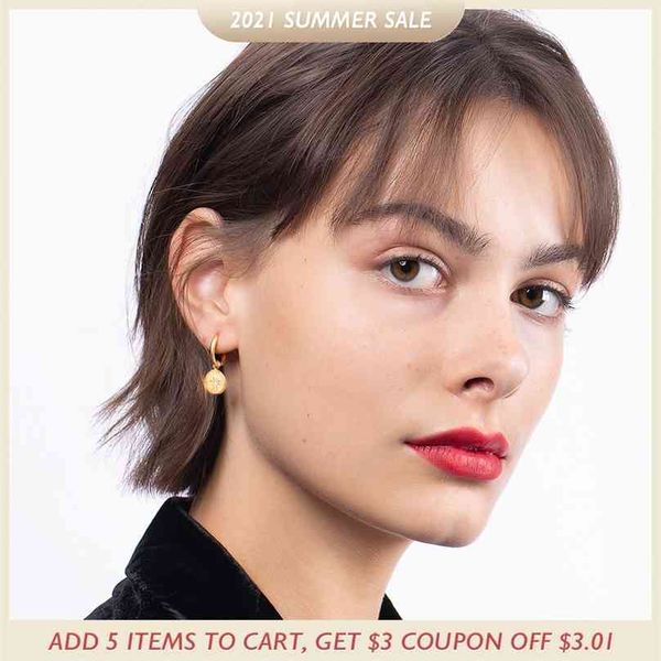 enfashion circle light star drop earrings for women gold color earings stainless steel fashion jewelry gift pendientes e201208 210625, Silver
enfashion circle light star drop earrings for women gold color earings stainless steel fashion jewelry gift pendientes e201208 210625, Silver