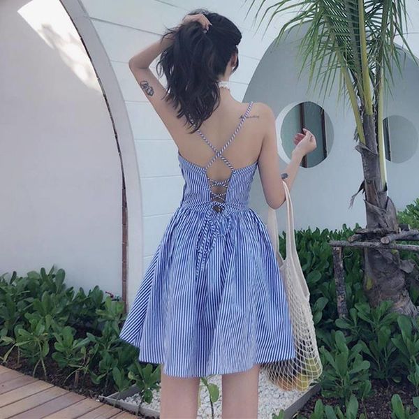 casual dresses backless women strip back bow dress cocktail party slim badycon short beach knee female kawaii japan vestido, Black;gray
casual dresses backless women strip back bow dress cocktail party slim badycon short beach knee female kawaii japan vestido, Black;gray