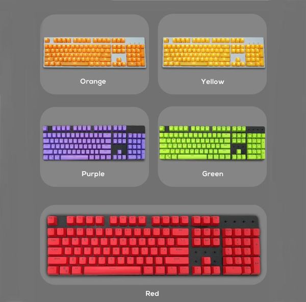 keyboards pbt english language 104 keyscaps mechanical keyboard of color choices for cherry gk61 jazz mx noppoo fico switch
keyboards pbt english language 104 keyscaps mechanical keyboard of color choices for cherry gk61 jazz mx noppoo fico switch