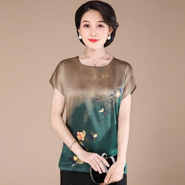 women's blouses & shirts summer comfortable chiffon shirt 2021 loose plus size printing short sleeve aq288, White
women's blouses & shirts summer comfortable chiffon shirt 2021 loose plus size printing short sleeve aq288, White