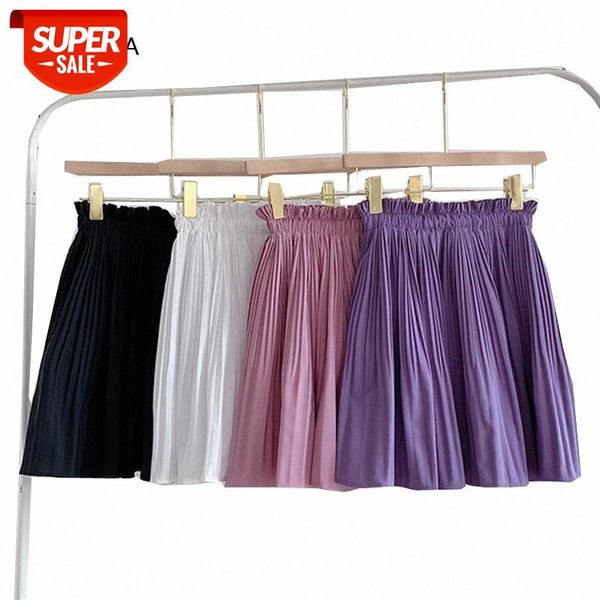 High Waist A-Line Women Pleated Skirts Solid Color Female Mini Skirt New Summer Ladies Short Skirts Sweet Women's Pleated Skirt #V94S, Black
High Waist A-Line Women Pleated Skirts Solid Color Female Mini Skirt New Summer Ladies Short Skirts Sweet Women's Pleated Skirt #V94S, Black