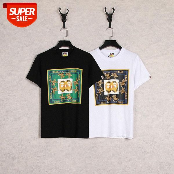 japanese brand ape man head double war horse retro t-shirt men's casual short-sleeved breathable bottoming shirt #tq4t, White;black
japanese brand ape man head double war horse retro t-shirt men's casual short-sleeved breathable bottoming shirt #tq4t, White;black