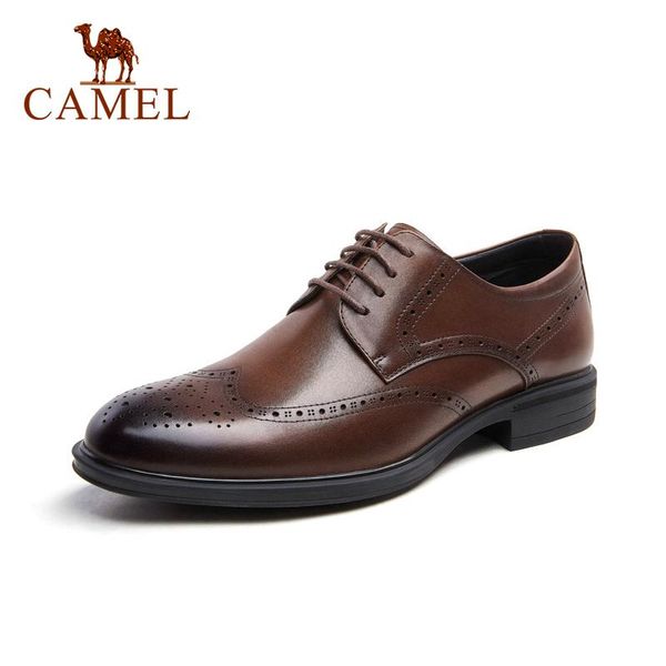 dress shoes camel business formal brogue men wedding shoess british trend casual genuine leather 2021 autumn winter, Black
dress shoes camel business formal brogue men wedding shoess british trend casual genuine leather 2021 autumn winter, Black