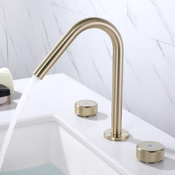 bathroom sink faucets basin brushed gold widespread 3 hole black brass faucet and cold water taps
bathroom sink faucets basin brushed gold widespread 3 hole black brass faucet and cold water taps