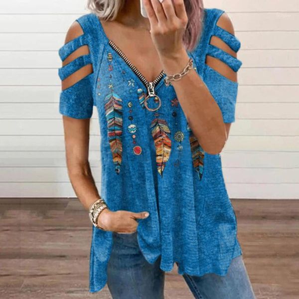 women's t-shirt loose casual printing summer short-sleeved v-neck fashion hollow out plus size #t1g, White
women's t-shirt loose casual printing summer short-sleeved v-neck fashion hollow out plus size #t1g, White
