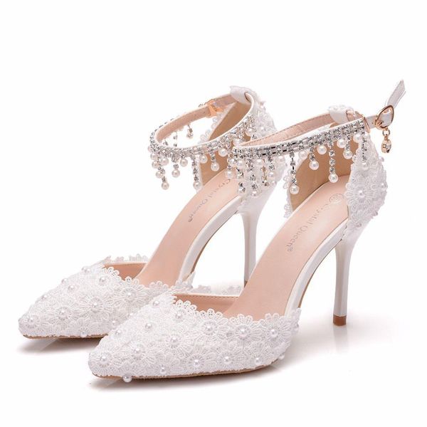 sandals bride glass queen sandals, wedding shoes, white ribbon, flower, thin needle, ankle time 4pld, Black
sandals bride glass queen sandals, wedding shoes, white ribbon, flower, thin needle, ankle time 4pld, Black