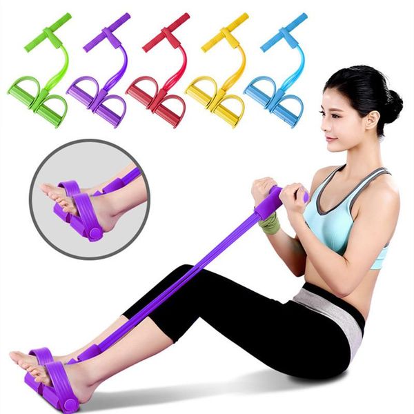 resistance bands 4 tubes elastic pull ropes exerciser rower belly home gym sport training band for fitness equipment
resistance bands 4 tubes elastic pull ropes exerciser rower belly home gym sport training band for fitness equipment