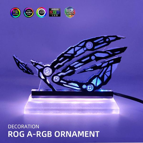 fans & coolings a-rgb rog vertical ornament 5v3pin republic of gamers led rainbow figure decoration aura sync custom mod acrylic lighting pa
fans & coolings a-rgb rog vertical ornament 5v3pin republic of gamers led rainbow figure decoration aura sync custom mod acrylic lighting pa