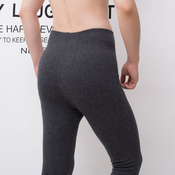2021 man leggings 100% pure cashmere knitted pants winter fashion legging male big elastic waist soft men trousers 3mm9, Black
2021 man leggings 100% pure cashmere knitted pants winter fashion legging male big elastic waist soft men trousers 3mm9, Black