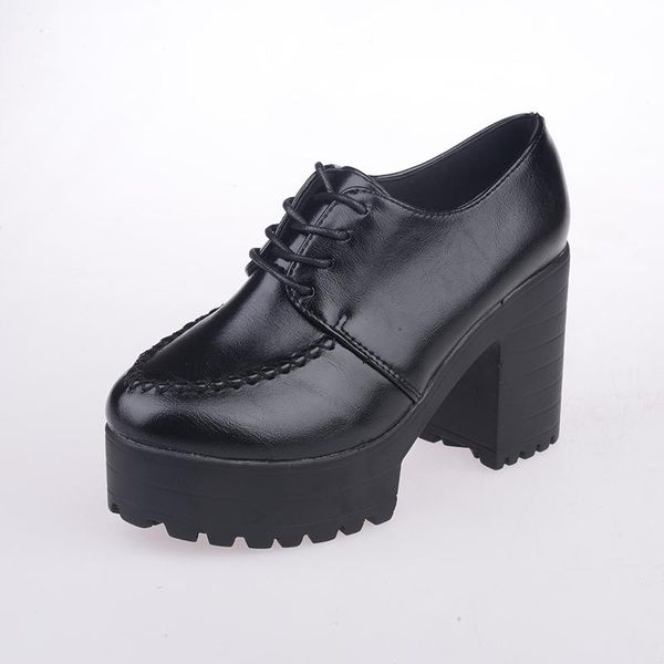 dress shoes 2021 spring and autumn british thick bottom muffin high heels with round head wild waterproof platform lace up women's, Black
dress shoes 2021 spring and autumn british thick bottom muffin high heels with round head wild waterproof platform lace up women's, Black